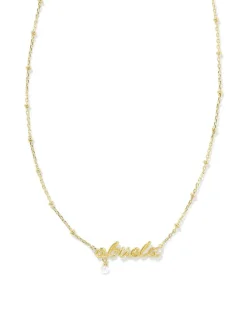 Abuela Script Pendant Necklace In Gold^Kendra Scott Online