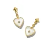 Adalynn 18K Gold Vermeil Heart Drop Earrings In Ivory Mother-Of-Pearl^Kendra Scott Outlet