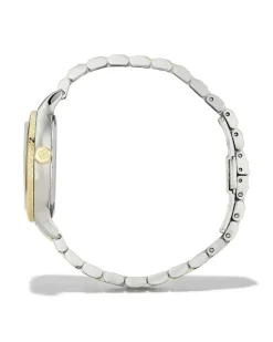 Alex Two Tone Stainless Steel 35Mm Narrow Watch In Ivory Mother-Of-Pearl^Kendra Scott Shop