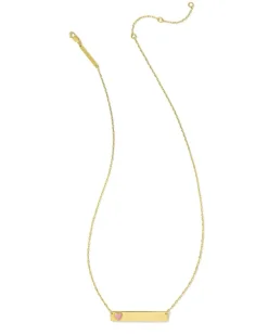 Allison 18K Gold Vermeil Enamel Heart Pendant Necklace In Pink^Kendra Scott New