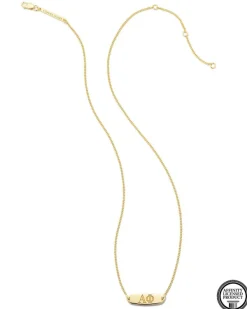 Alpha Phi Pendant Necklace In 18K Gold Vermeil^Kendra Scott Hot
