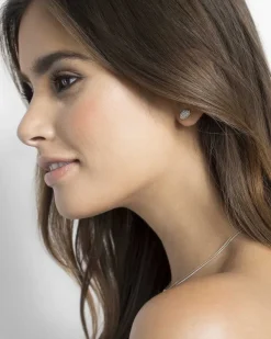 Amelee Earrings In Pave Diamond And 14K Rose Gold^Kendra Scott Outlet