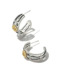 Ansel Rose Hoop Earrings In Mixed Metal^Kendra Scott Hot