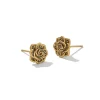 Ansel Rose Stud Earrings In Vintage Gold^Kendra Scott Best
