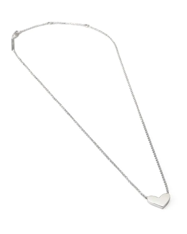 Ari Heart Pendant Necklace In Sterling Silver^Kendra Scott Hot