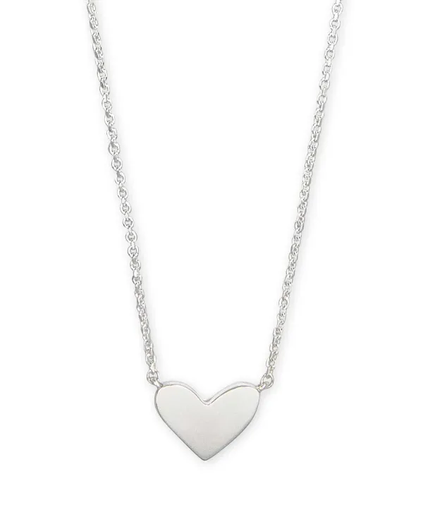 Ari Heart Pendant Necklace In Sterling Silver^Kendra Scott Hot