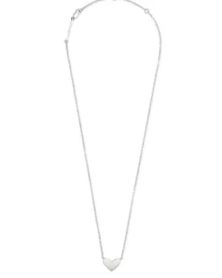 Ari Heart Pendant Necklace In Sterling Silver^Kendra Scott Hot