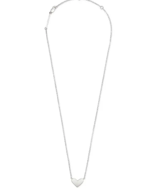Ari Heart Pendant Necklace In Sterling Silver^Kendra Scott Hot