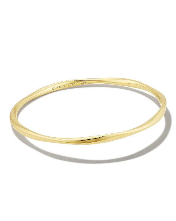 Aspen Bangle Bracelet In 18K Gold Vermeil^Kendra Scott Sale