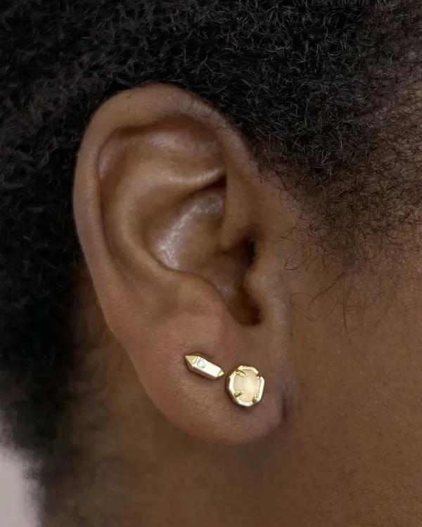Austin Gold Single Stud Earring In White Crystal^Kendra Scott Store