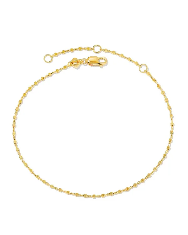 Beaded Satellite Chain Bracelet In 18K Gold Vermeil^Kendra Scott Best