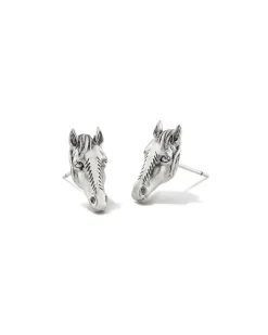 Beau Stud Earrings In Vintage Silver^Kendra Scott Sale