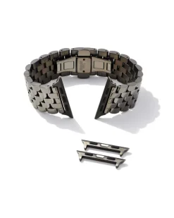 Beck 5 Link Watch Band In Gunmetal Stainless Steel^Kendra Scott Cheap