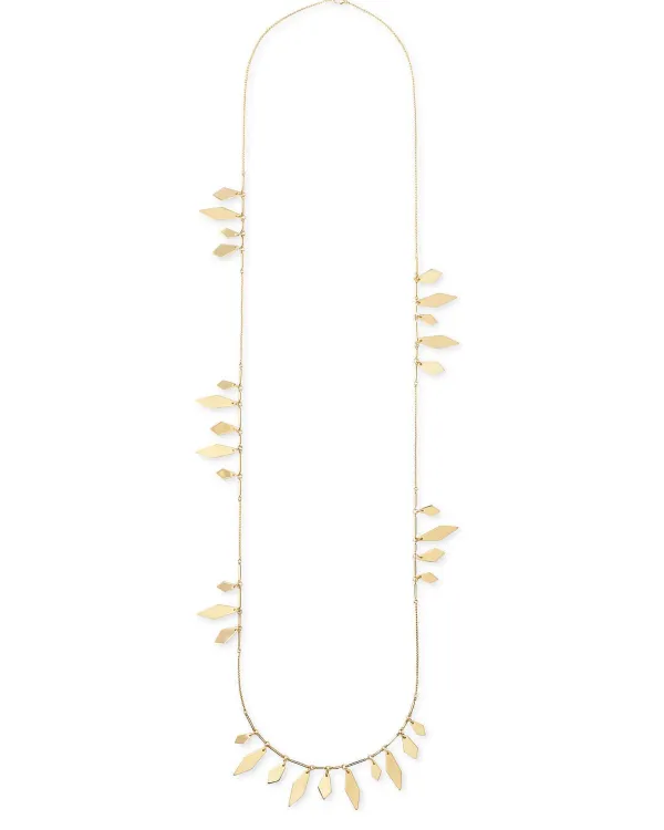 Blaine Long Necklace In Gold^Kendra Scott New