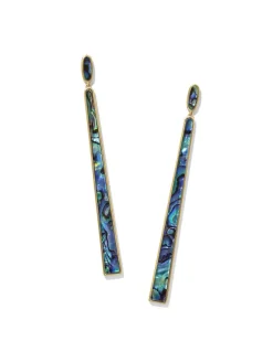 Brooklyn Gold Shell Drop Earrings In Abalone Shell^Kendra Scott Best