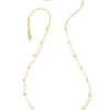 Brooklyn Pearl 18K Gold Vermeil Strand Necklace In White Pearl^Kendra Scott Store