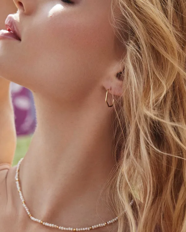 Brooklyn Pearl 18K Gold Vermeil Strand Necklace In White Pearl^Kendra Scott Store