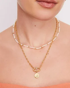 Brooklyn Pearl 18K Gold Vermeil Strand Necklace In White Pearl^Kendra Scott Store
