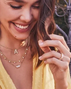 Cailin Gold Crystal Band Ring In White Crystal^Kendra Scott Clearance