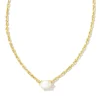 Cailin Gold Pendant Necklace In Ivory Mother-Of-Pearl^Kendra Scott Store