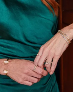 Cathleen 14K Yellow Gold Band Ring In Pearl^Kendra Scott Store
