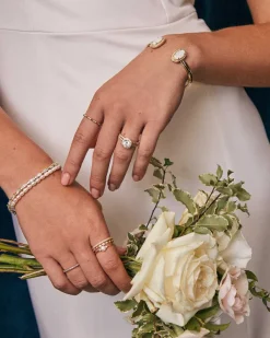 Cathleen 14K Yellow Gold Band Ring In Pearl^Kendra Scott Store