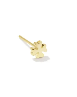 Clover Single Stud Earring In Gold^Kendra Scott Best Sale
