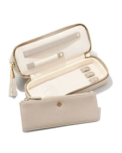 Cosmetic & Jewelry Case In Taupe^Kendra Scott Cheap