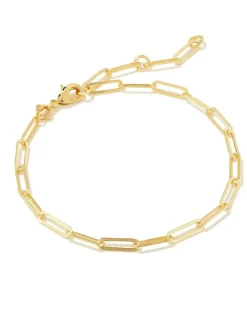 Courtney Paperclip Bracelet In Gold^Kendra Scott Fashion