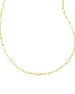 Courtney Paperclip Necklace In Gold^Kendra Scott Cheap
