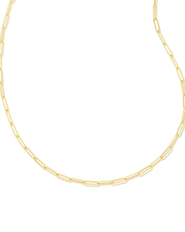 Courtney Paperclip Necklace In Gold^Kendra Scott Cheap