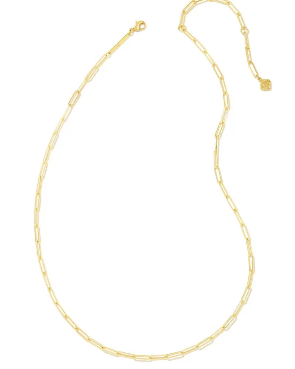 Courtney Paperclip Necklace In Gold^Kendra Scott Cheap