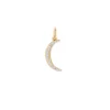 Crescent Moon 18K Gold Vermeil Charm In White Diamond^Kendra Scott Discount