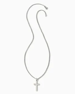 Cross Necklace In Oxidized Sterling Silver^Kendra Scott Fashion