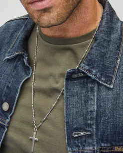 Cross Necklace In Oxidized Sterling Silver^Kendra Scott Fashion