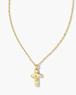Cross Pendant Necklace In Gold^Kendra Scott Best Sale