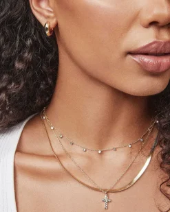 Cross Pendant Necklace In Gold^Kendra Scott Best Sale