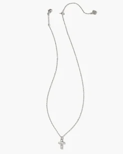 Cross Pendant Necklace In Silver^Kendra Scott Flash Sale