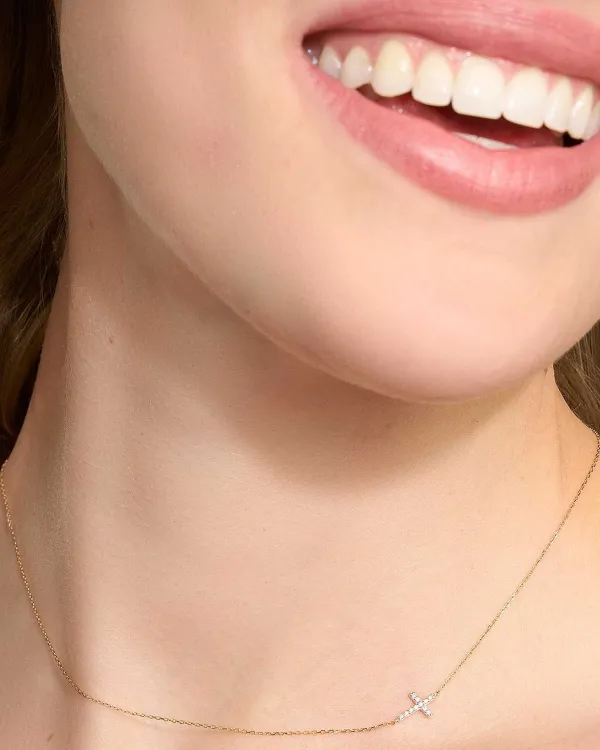 Cross Strand Necklace In 14K Yellow Gold^Kendra Scott Online