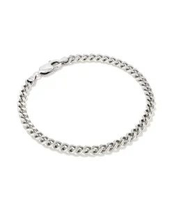 Curb Chain Bracelet In Oxidized Sterling Silver^Kendra Scott Cheap