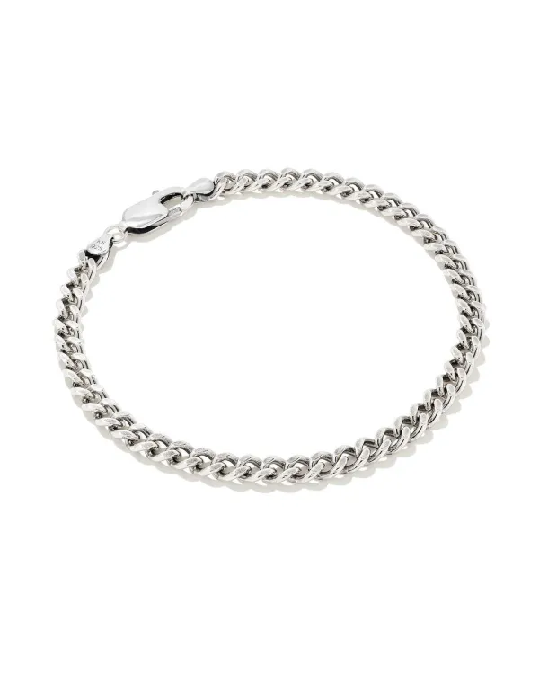 Curb Chain Bracelet In Oxidized Sterling Silver^Kendra Scott Cheap