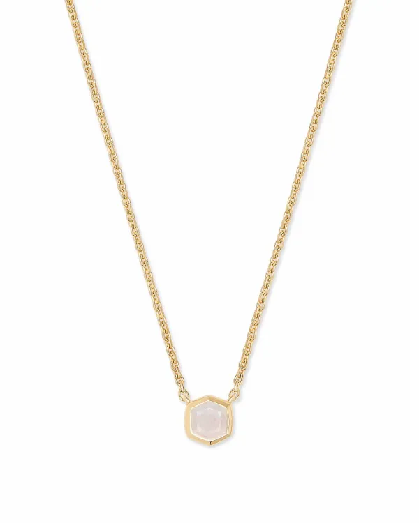 Davie 18K Gold Vermeil Pendant Necklace In Rainbow Moonstone^Kendra Scott Shop