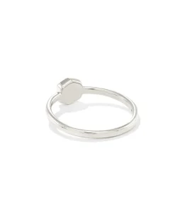 Davie Sterling Silver Band Ring In Aquamarine^Kendra Scott Flash Sale