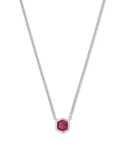 Davie Sterling Silver Pendant Necklace In Ruby^Kendra Scott Fashion