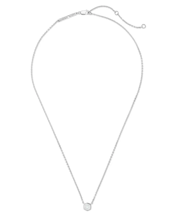 Davie Sterling Silver Pendant Necklace In Rock Crystal^Kendra Scott Shop