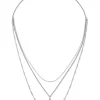 Davis Triple Strand Necklace In Sterling Silver^Kendra Scott Best Sale