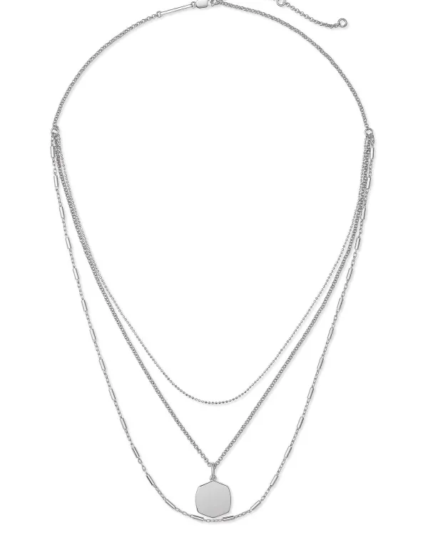 Davis Triple Strand Necklace In Sterling Silver^Kendra Scott Best Sale