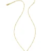 Delicate Butterfly 18K Gold Vermeil Pendant Necklace In White Sapphire^Kendra Scott Online