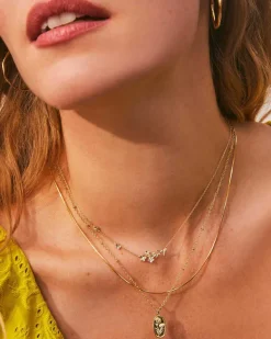 Diamond Cut Snake Chain Necklace In 18K Gold Vermeil^Kendra Scott Store