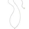 Dira Stone Silver Short Pendant Necklace In Ivory Mix^Kendra Scott Fashion